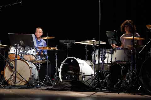 Percussion Orchestra Cologne – Enno Poppe „Streik“ (2024) © Astrid Karger